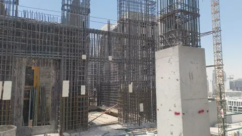 Blossom 76 by Tranquil, JVC District 17 construction progress — 12 May 2026, 34.01% complete, photo 1 of 8