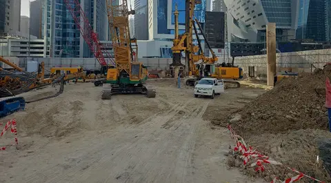 Bayz 102 by Danube, Business Bay construction progress — 23 March 2026, 5.20% complete, photo 3 of 3