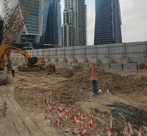 Bayz 102 by Danube, Business Bay construction progress — 23 March 2026, 5.20% complete, photo 1 of 3