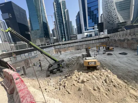 Ход строительства Bayz 102 by Danube, Business Bay — 6 октября 2026, готовность 6.52%, снимок 4 из 5