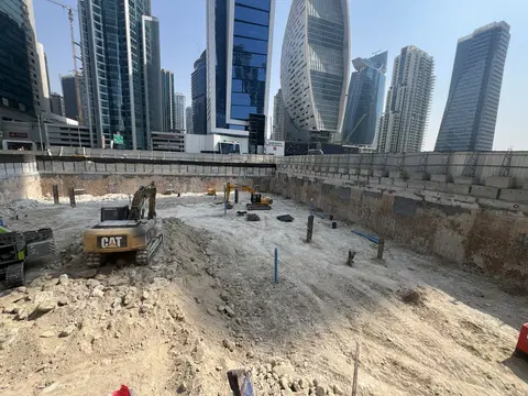 Ход строительства Bayz 102 by Danube, Business Bay — 6 октября 2026, готовность 6.52%, снимок 1 из 5