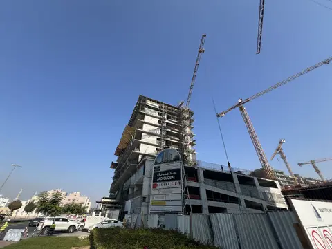 171 Garden Heights, Jumeirah Garden City construction progress — 24 February 2026, 26.22% complete, photo 2 of 6