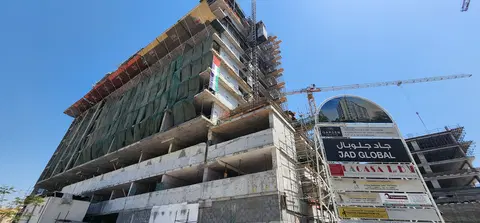 171 Garden Heights, Jumeirah Garden City construction progress — 8 June 2026, 33.66% complete, photo 10 of 10