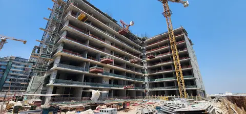 171 Garden Heights, Jumeirah Garden City construction progress — 8 June 2026, 33.66% complete, photo 6 of 10