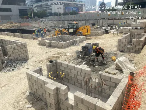 Azha Downtown Residences, Downtown Dubai construction progress — 15 May 2025, 8.29% complete, photo 3 of 7