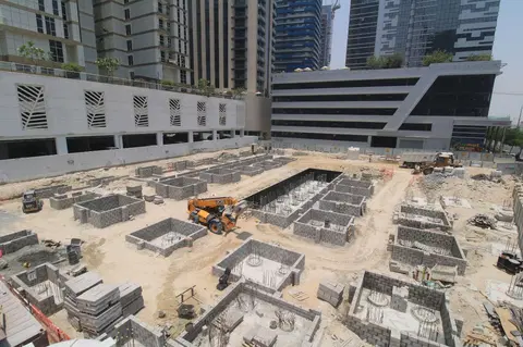 Azha Downtown Residences, Downtown Dubai construction progress — 15 May 2025, 8.29% complete, photo 2 of 7