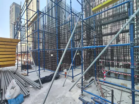 Azha Downtown Residences, Downtown Dubai construction progress — 4 November 2025, 11.00% complete, photo 2 of 8