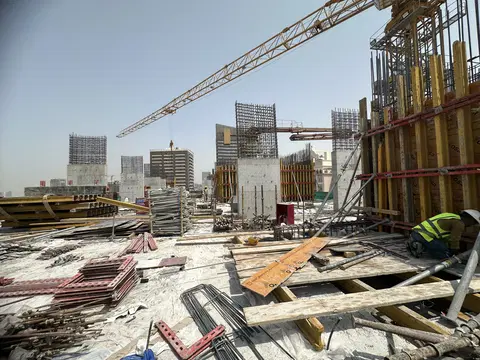 Golf Residences By Prestige One, Sports City construction progress — 10 August 2026, 35.74% complete, photo 5 of 8