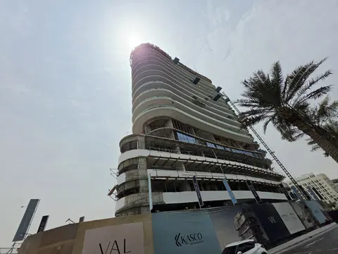 Ход строительства Val by Kasco, Culture Village — 19 августа 2026, готовность 72,55%, снимок 6 из 7