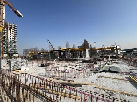Savannah Town Square, Town Square construction progress — 9 January 2026, 17.13% complete, photo 3 of 6