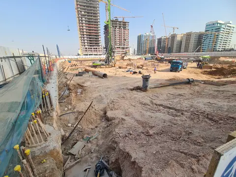 Ход строительства Peace Lagoons By Peace Homes, DubaiLand Residence Complex — 23 апреля 2026, готовность 2.90%, снимок 5 из 5