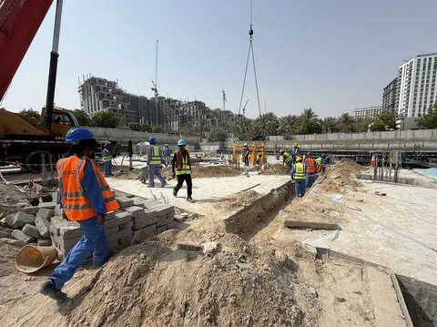 Ход строительства City View Dubai Hills Residences, Dubai Hills Estate — 9 июля 2025, готовность 8.63%, снимок 6 из 8