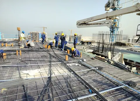 Ocean Tower, Dubai Islands construction progress — 11 September 2026, 30.25% complete, photo 5 of 10