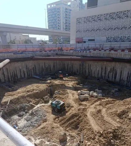 PG Maison, Al Furjan construction progress — 5 March 2026, 6.46% complete, photo 1 of 4