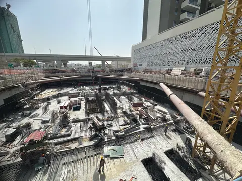 PG Maison, Al Furjan construction progress — 5 August 2026, 10.02% complete, photo 2 of 4