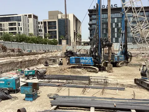 Verve at City Walk, City Walk construction progress — 5 August 2025, 3.94% complete, photo 3 of 8