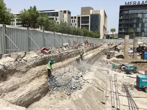 Verve at City Walk, City Walk construction progress — 5 August 2025, 3.94% complete, photo 1 of 8