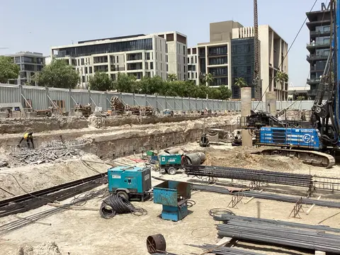 Verve at City Walk, City Walk construction progress — 5 August 2025, 3.94% complete, photo 2 of 8