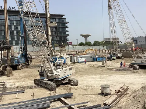 Verve at City Walk, City Walk construction progress — 5 August 2025, 3.94% complete, photo 4 of 8