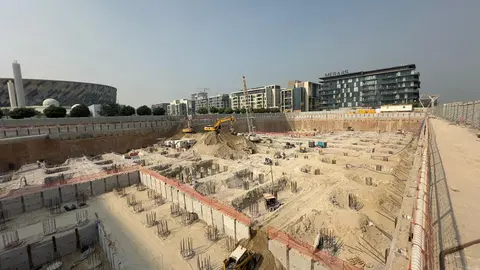 Verve at City Walk, City Walk construction progress — 31 October 2025, 7.02% complete, photo 1 of 6