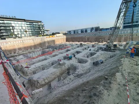 Verve at City Walk, City Walk construction progress — 31 October 2025, 7.02% complete, photo 2 of 6