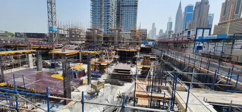 Ход строительства Verve at City Walk, City Walk — 4 августа 2026, готовность 13,71%, снимок 5 из 6