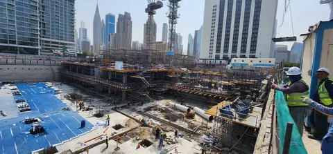 Ход строительства Verve at City Walk, City Walk — 4 августа 2026, готовность 13,71%, снимок 4 из 6