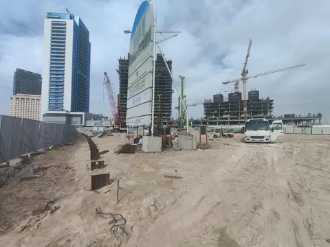 Aqua Flora, Dubai Science Park construction progress — 30 March 2026, 1.28% complete, photo 3 of 5