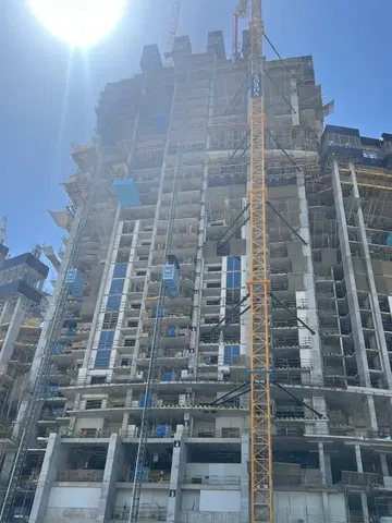 Skyscape Altius, Sobha Hartland 2 construction progress — 16 June 2026, 30.08% complete, photo 11 of 14