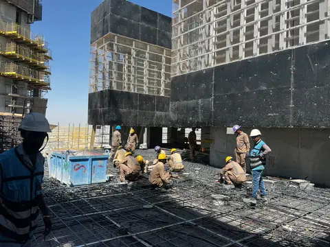 Skyscape Altius, Sobha Hartland 2 construction progress — 16 June 2026, 30.08% complete, photo 5 of 14