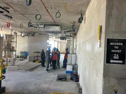 Skyscape Altius, Sobha Hartland 2 construction progress — 16 June 2026, 30.08% complete, photo 2 of 14
