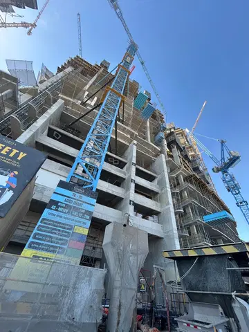 Skyscape Altius, Sobha Hartland 2 construction progress — 16 June 2026, 30.08% complete, photo 1 of 14