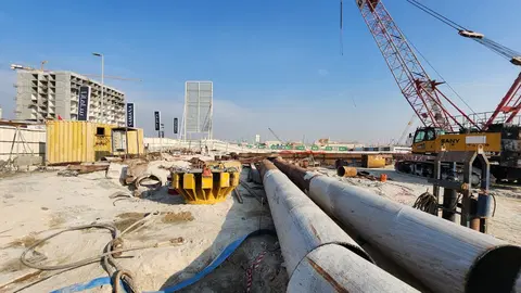 Ход строительства Ocean Pearl By Sd, Dubai Islands — 4 декабря 2025, готовность 4.77%, снимок 5 из 5