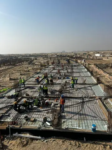Ход строительства Damac Riverside - Lush, Damac Riverside — 14 апреля 2026, готовность 25.76%, снимок 2 из 20