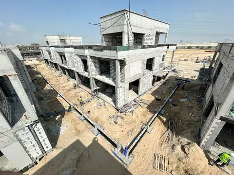 Ход строительства Damac Riverside - Lush, Damac Riverside — 14 апреля 2026, готовность 25.76%, снимок 9 из 20