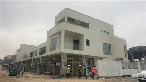 Ход строительства Damac Riverside - Ivy, Damac Riverside — 26 августа 2026, готовность 38,13%, снимок 3 из 6
