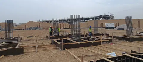 Ход строительства Damac Riverside - Sage, Damac Riverside — 14 апреля 2026, готовность 7.63%, снимок 4 из 10