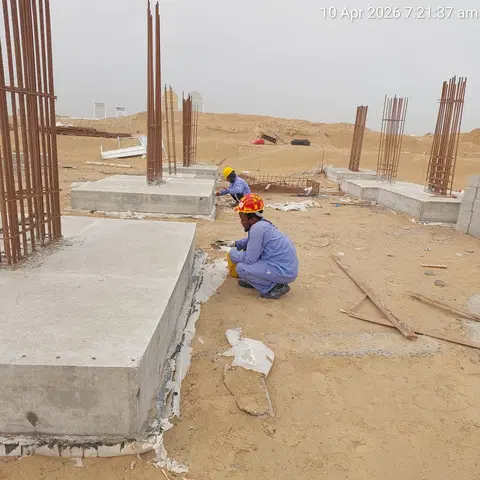 Ход строительства Damac Riverside - Sage, Damac Riverside — 14 апреля 2026, готовность 7.63%, снимок 3 из 10