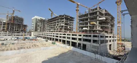 Edgewater Residences 3, Dubai Islands construction progress — 31 August 2026, 30.39% complete, photo 6 of 10