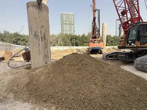 One Sky Park, JVC District 15 construction progress — 28 May 2025, 1.79% complete, photo 2 of 4