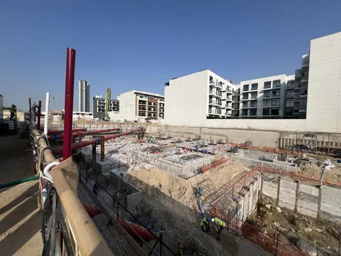 One Sky Park, JVC District 15 construction progress — 29 December 2025, 6.48% complete, photo 3 of 3