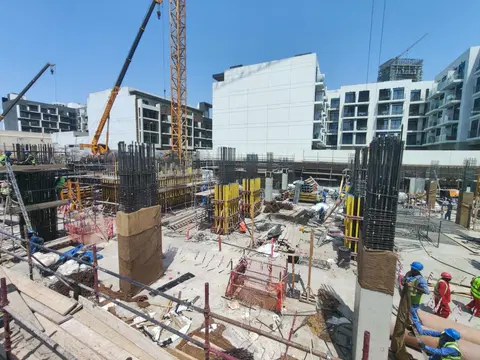Ход строительства One Sky Park, JVC District 15 — 30 апреля 2026, готовность 9,04%, снимок 3 из 4