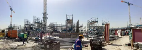 Altus, Dubai Creek Harbour construction progress — 23 May 2025, 9.90% complete, photo 4 of 5