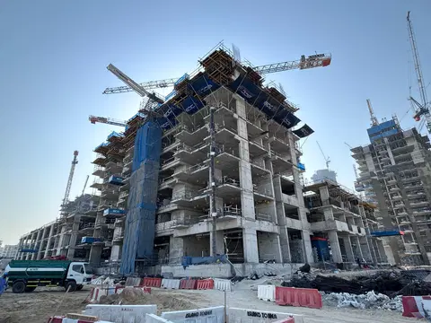 Altus, Dubai Creek Harbour construction progress — 21 October 2025, 24.27% complete, photo 5 of 7