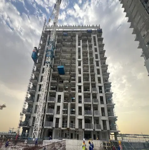 Altus, Dubai Creek Harbour construction progress — 17 March 2026, 51.65% complete, photo 6 of 7