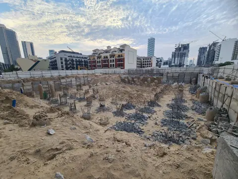 The Autograph-I Series, Jumeirah Village Circle construction progress — 23 April 2026, 3.97% complete, photo 3 of 4