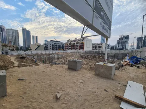 The Autograph-I Series, Jumeirah Village Circle construction progress — 23 April 2026, 3.97% complete, photo 2 of 4