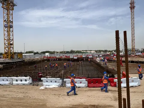 Verdes By Haven 1, DubaiLand Residence Complex construction progress — 13 April 2026, 9.44% complete, photo 3 of 12