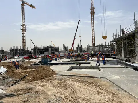 Verdes By Haven 1, DubaiLand Residence Complex construction progress — 13 April 2026, 9.44% complete, photo 2 of 12