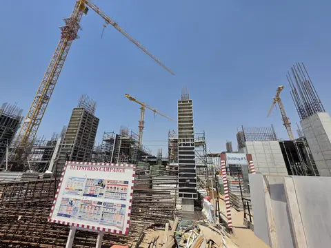 Verdes By Haven 1, DubaiLand Residence Complex construction progress — 23 July 2026, 13.41% complete, photo 4 of 8